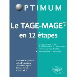 Comparateur de prix : Ellipses Le TAGE-MAGE® en 12 étapes