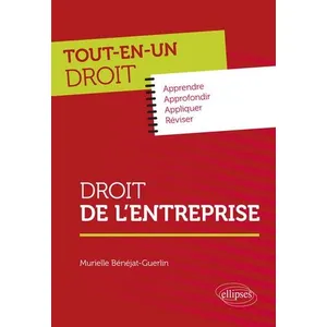 Comparateur de prix : Ellipses Tout-en-un droit : droit de l'entreprise