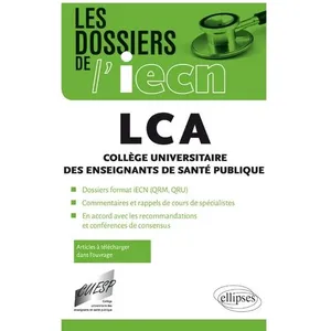 Comparateur de prix : Ellipses LCA - Collège Universitaire des Enseignants de Santé Publique