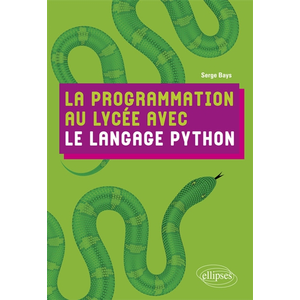 Comparateur de prix : Ellipses La programmation au lycée avec le langage Python