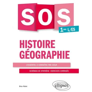 Ellipses SOS Histoire-Géographie - Premières L et ES pas cher