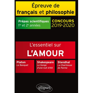 Comparateur de prix : Ellipses Thème et les trois oeuvres. Epreuve de français/philo. Prépas scientifiques. 2019-2020