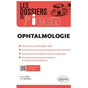 Ellipses Ophtalmologie - Cas cliniques pas cher