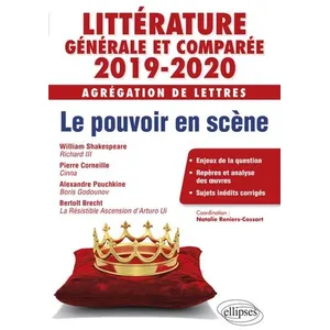 Comparateur de prix : Ellipses Littérature générale et comparée - Agrégation de Lettres 2019...