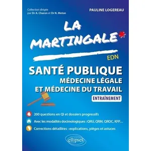 Comparateur de prix : Ellipses Santé publique, médecine légale et médecine du travail : entraînement