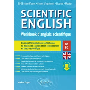 Comparateur de prix : Ellipses Scientific English. Workbook d'anglais scientifique B1-B2