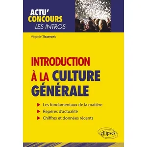 Ellipses Actu' concours : introduction à la culture générale pas cher