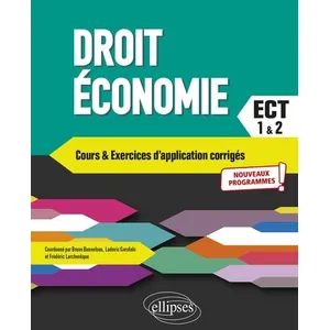 Comparateur de prix : Ellipses Droit - Économie. Prépas ECT. 1re et 2e années: Conforme au nouveau programme 2021