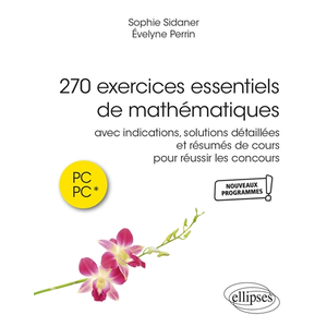 Comparateur de prix : Ellipses 270 exercices essentiels de mathe matiques broché