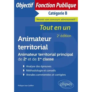 Comparateur de prix : Ellipses Animateur territorial - Animateur territorial principal de 2e...