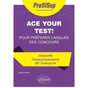 Ellipses Ace your test! pas cher