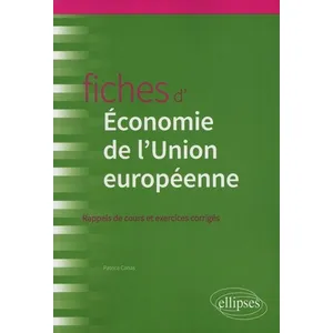 Comparateur de prix : Ellipses Fiches d'Économie de l'Union européenne: Rappels de cours et exercices corrigés
