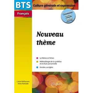 Ellipses BTS Français. Culture générale et expression. Paris, ville ca... pas cher
