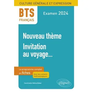 Ellipses BTS Français. Culture générale et expression. Paris, ville ca... pas cher