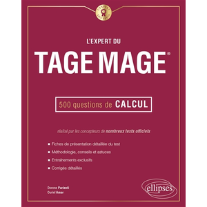 Comparateur de prix : Ellipses L'Expert du Tage Mage® - 500 questions de calcul