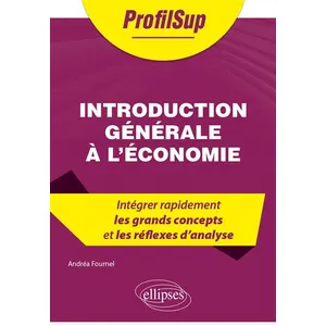 Ellipses Introduction générale à l'économie pas cher