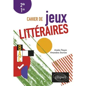 Comparateur de prix : Ellipses Cahier de jeux littéraires