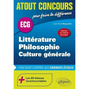 Ellipses Littérature, philosophie, culture générale - Nouveaux programmes pas cher