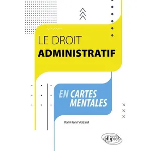 Ellipses Le droit administratif en cartes mentales pas cher