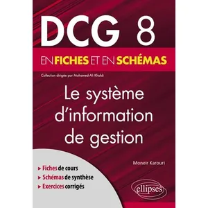 Comparateur de prix : Ellipses DCG 8 - Le système d'information de gestion en fiches et en schémas