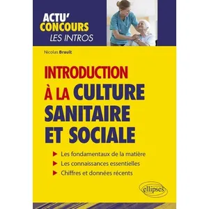 Comparateur de prix : Ellipses Actu' concours : introduction à la culture sanitaire et sociale