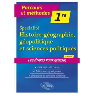 Ellipses Spécialité Histoire-géographie, géopolitique et sciences poli... pas cher