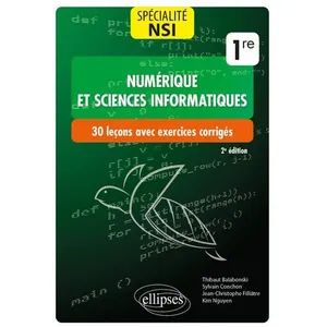 Comparateur de prix : Ellipses Specialite NSI : 30 lecons avec exercices corrigés - 1re (2e édition)