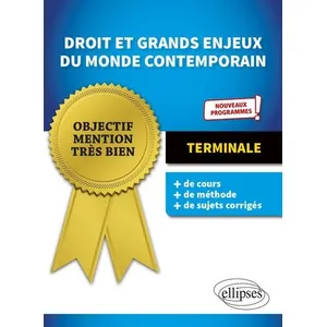 Comparateur de prix : Ellipses Droit et grands enjeux du monde contemporain terminale : nouveaux programmes