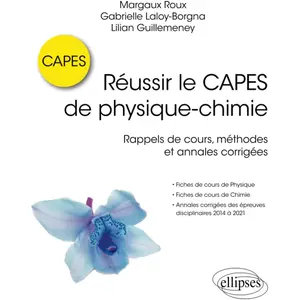 Comparateur de prix : Ellipses Réussir le CAPES de physique-chimie