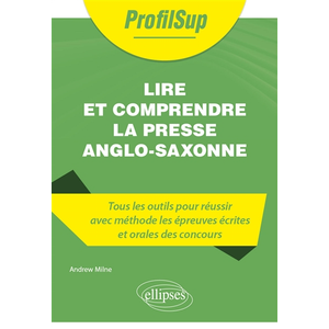 Ellipses Lire et comprendre la presse anglo-saxonne pas cher