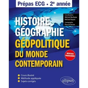 Ellipses Histoire, géographie, et géopolitique du monde contemporain -... pas cher