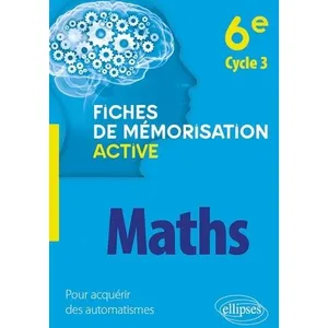 Comparateur de prix : Ellipses Maths 6e, cycle 3 Cécilia Lavanant, Nathalie Pasquet-Fortune, Vincent Thomas Rey