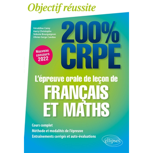 Comparateur de prix : Ellipses L'épreuve orale de leçon de français et mathématiques