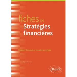 Ellipses Fiches de Stratégies financières pas cher