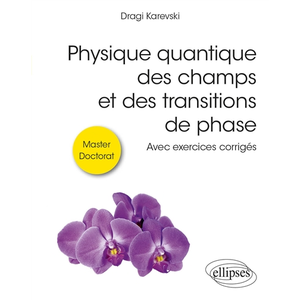 Comparateur de prix : Ellipses Physique quantique des champs et des transitions de phase broché