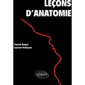Ellipses Leçons d'anatomie pas cher