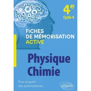 Comparateur de prix : Ellipses Physique chimie 4e, cycle 4 Jeanne Sarrassat-Gohier