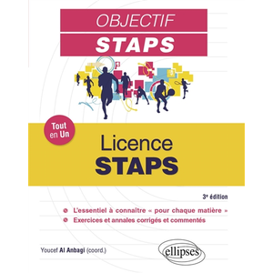Ellipses Tout-en-un STAPS - Licence STAPS pas cher