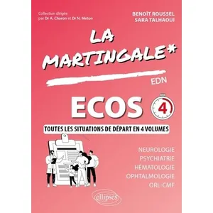 Ellipses Ecos - Neurologie, Psychiatrie, Hématologie, Ophtalmologie, Orl, Cmf pas cher