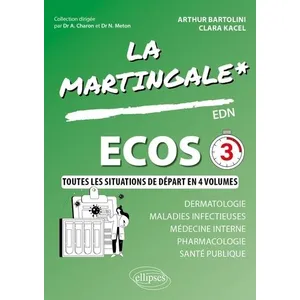 Ellipses Ecos: Maladie infectieuse, Médecine interne, Pharmacologie, Santé Publique pas cher