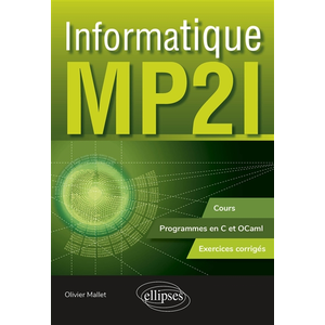 Ellipses Informatique MP2I pas cher