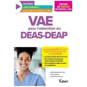 Comparateur de prix : Vuibert VAE pour l'obtention du DEAS-DEAP: Un accompagnement pas à pas pour préparer son dossier et son entretien