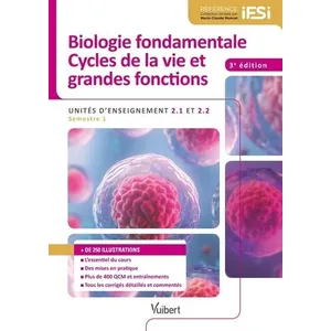 Vuibert Biologie fondamentale et Cycles de la vie et grandes fonctions - IFSI