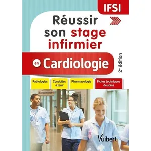 Vuibert Réussir son stage infirmier en cardiologie (2e édition) pas cher