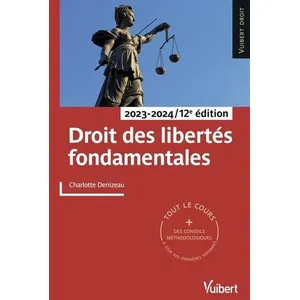 Comparateur de prix : Vuibert Droit des libertés fondamentales 2023/2024