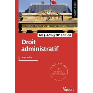 Vuibert Droit administratif 2023/2024 pas cher