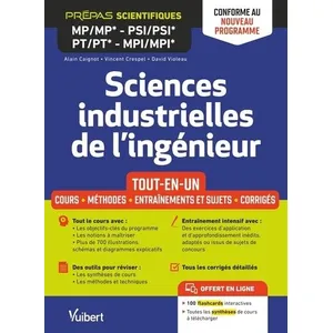 Comparateur de prix : Vuibert Sciences industrielles de l'ingénieur MP/MP* PSI/PSI* PT/PT* M...