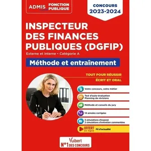 Comparateur de prix : Vuibert Concours Inspecteur des Finances publiques (DGFiP) - Catégorie...