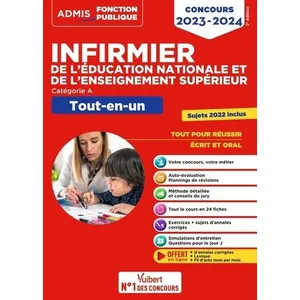 Comparateur de prix : Vuibert Concours Infirmier de l'Éducation nationale et de l'Enseigneme...