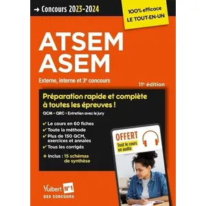 Comparateur de prix : Vuibert Concours Atsem Asem - Externe, Interne Et 3e Concours